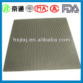 Green Fine Ribbed Rubber Sheet In Roll